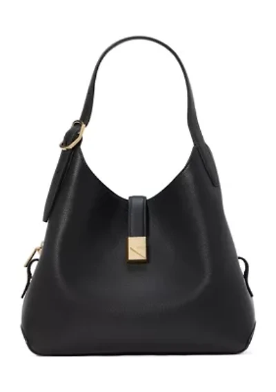 Tribeca Pebbled Leather Medium Crossbody Tote