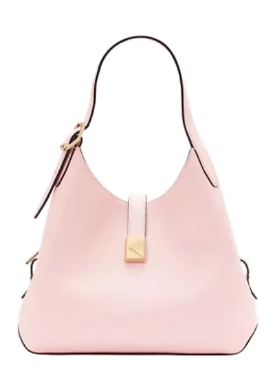 Tribeca Pebbled Leather Medium Crossbody Tote