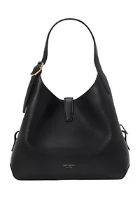 Tribeca Pebbled Leather Medium Crossbody Tote