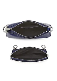 Label Smooth Leather 3 for 1 Crossbody