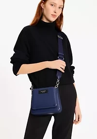 Label Smooth Leather 3 for 1 Crossbody