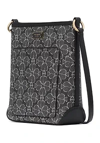 Spade Flower Coated Canvas Swingpack