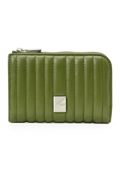 Deco Quilted Compact Wallet
