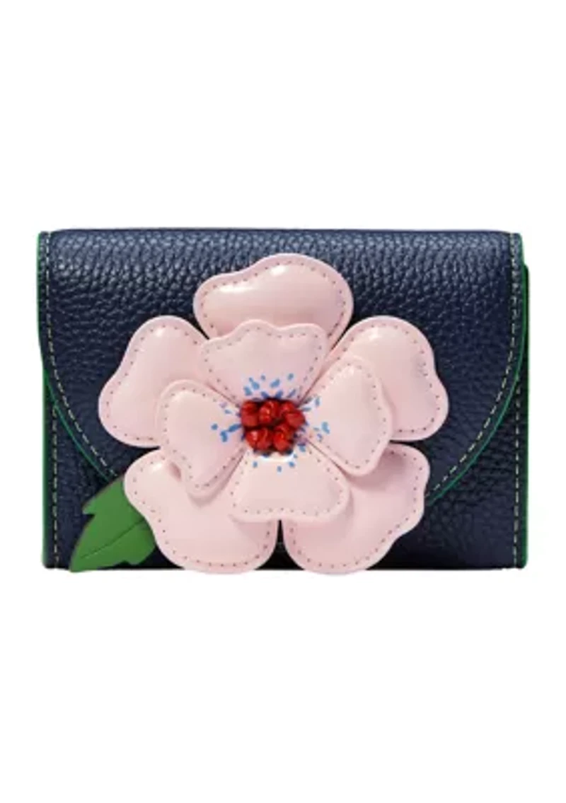 In the Garden Flap Wallet