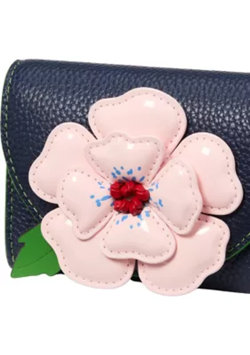 In the Garden Flap Wallet