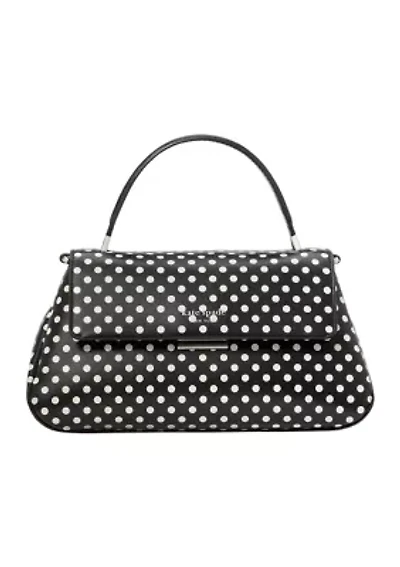 Grace Small Top Handle Polka Dot Crossbody Bag