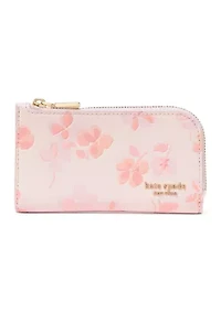 Devin Spring Pansies Small Slim Bifold Wallet