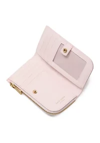Devin Spring Pansies Small Slim Bifold Wallet