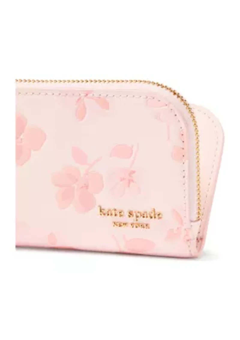 Devin Spring Pansies Small Slim Bifold Wallet