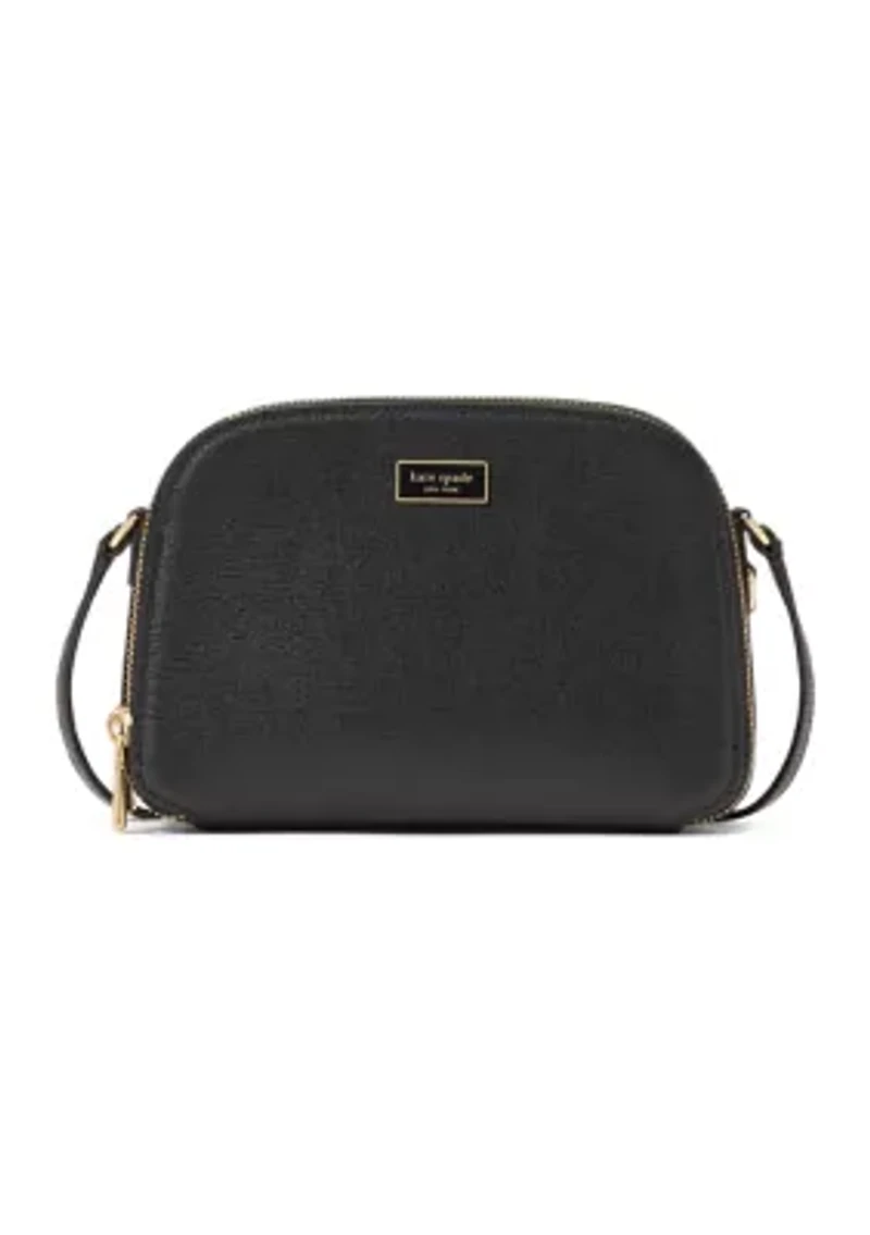 Serena Double Zip Dome Crossbody