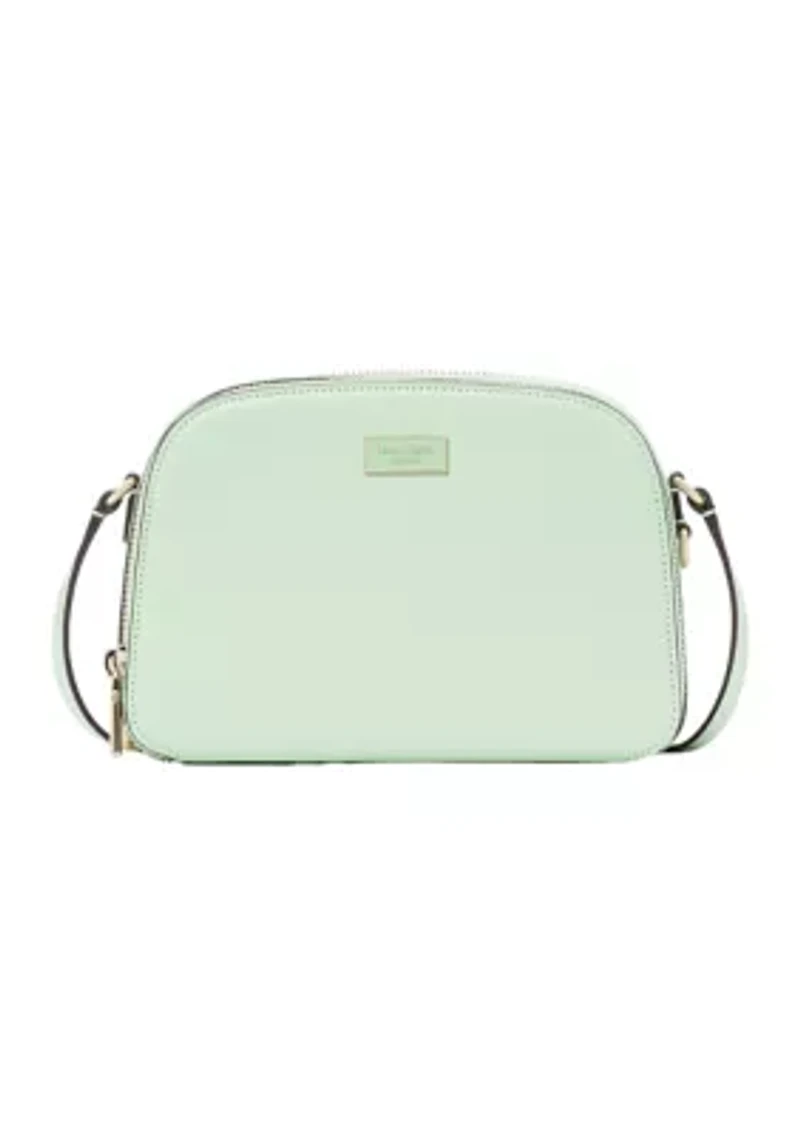 Serena Double Zip Dome Crossbody