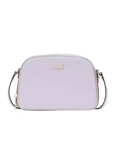 Serena Double Zip Dome Crossbody