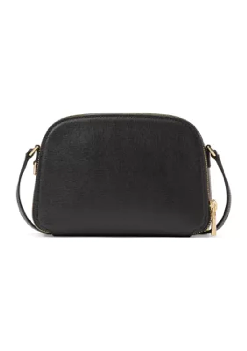Serena Double Zip Dome Crossbody