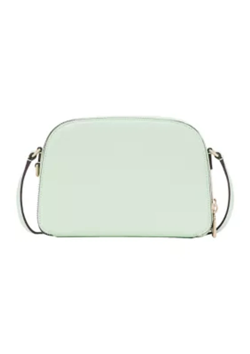 Serena Double Zip Dome Crossbody