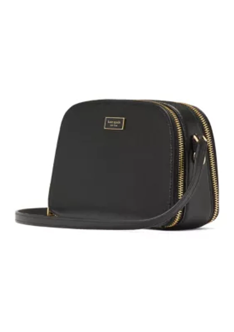 Serena Double Zip Dome Crossbody