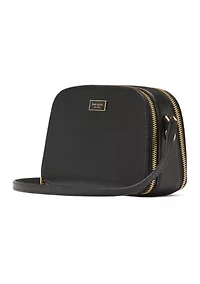 Serena Double Zip Dome Crossbody
