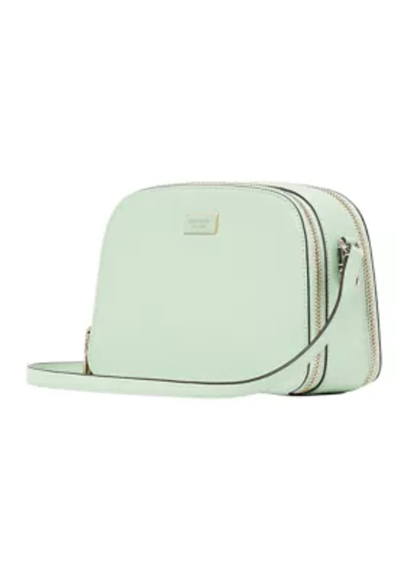 Serena Double Zip Dome Crossbody