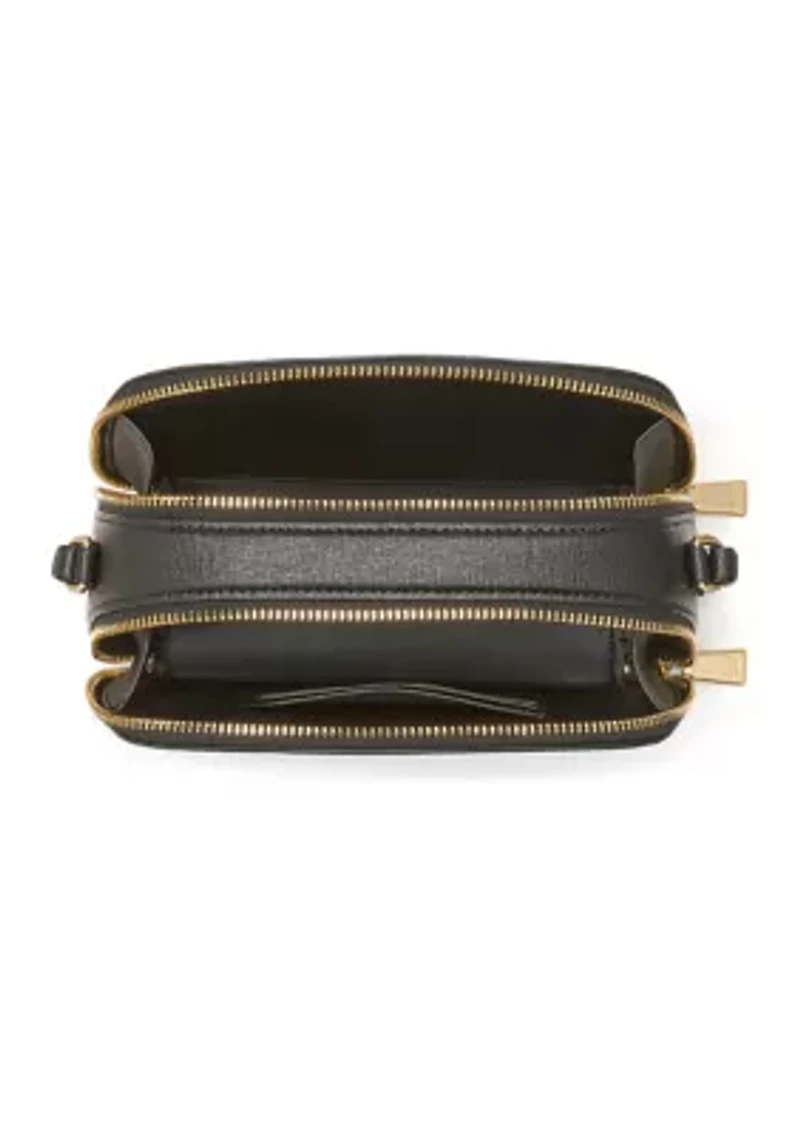 Serena Double Zip Dome Crossbody