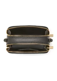 Serena Double Zip Dome Crossbody