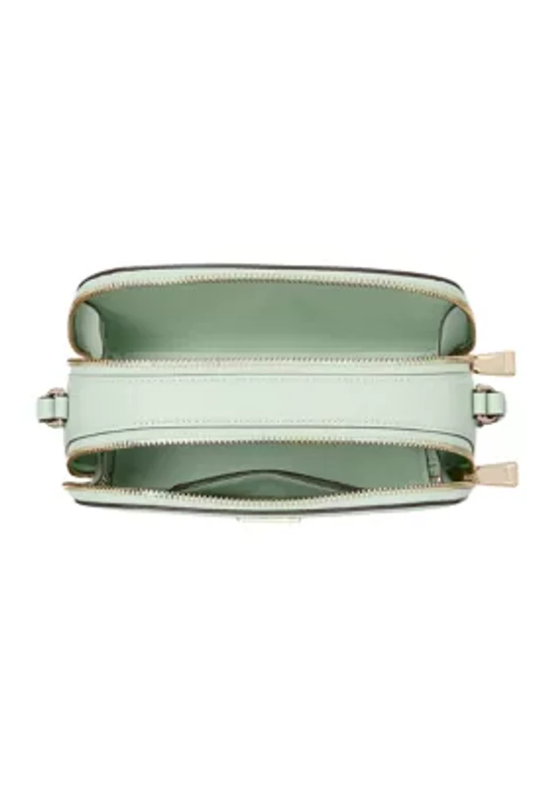 Serena Double Zip Dome Crossbody