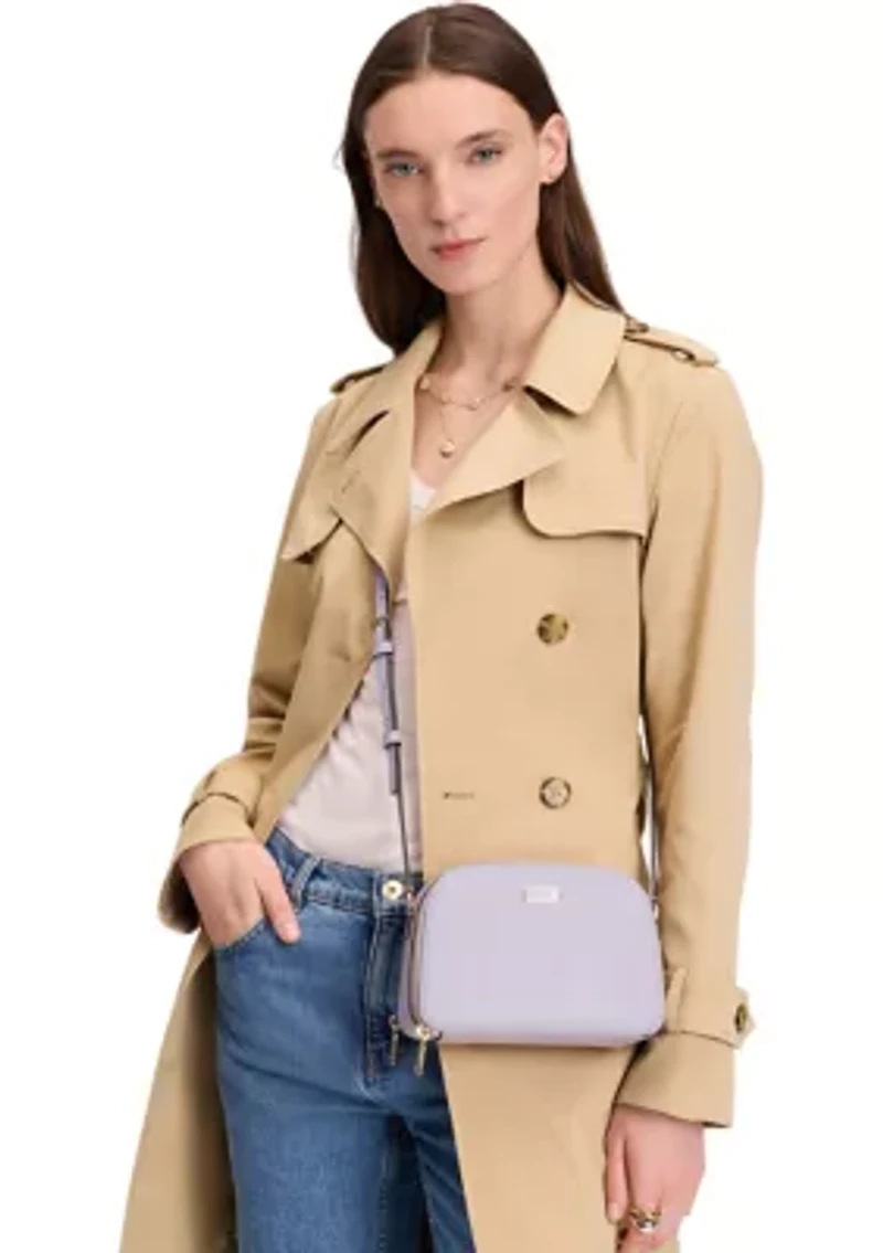 Serena Double Zip Dome Crossbody