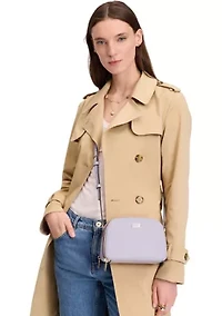Serena Double Zip Dome Crossbody