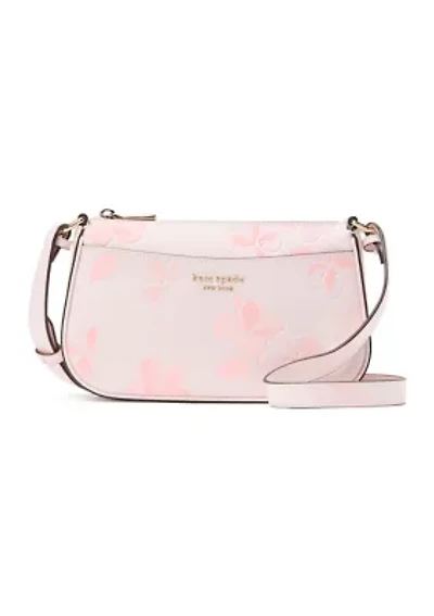 Bleecker Spring Pansies Crossbody 