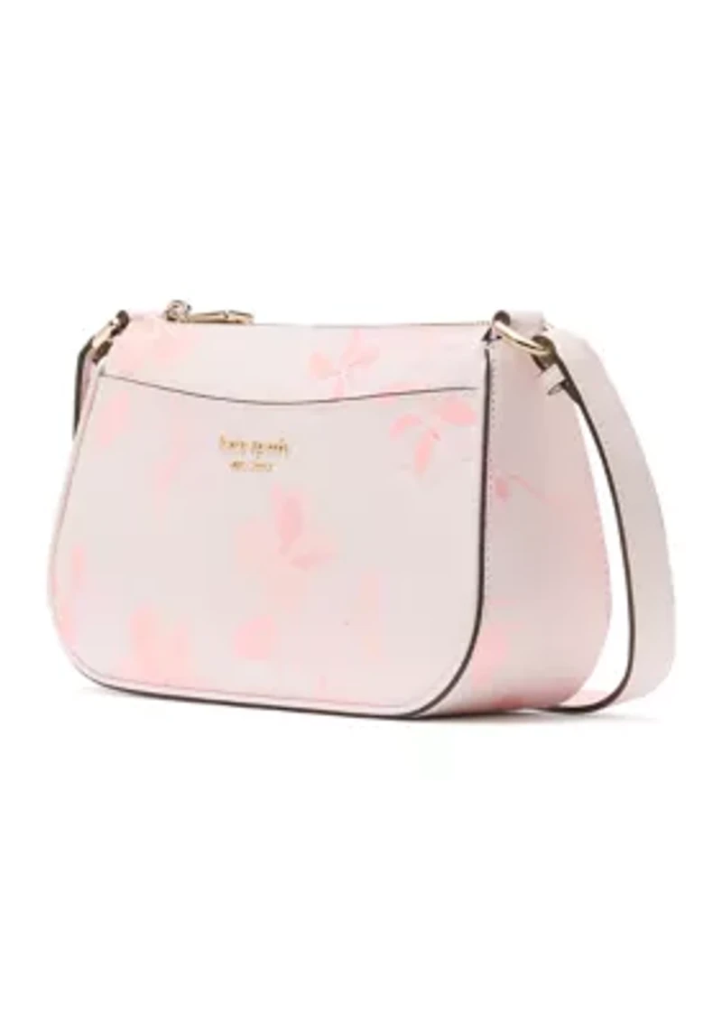 Bleecker Spring Pansies Crossbody 