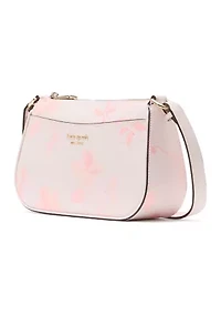 Bleecker Spring Pansies Crossbody 