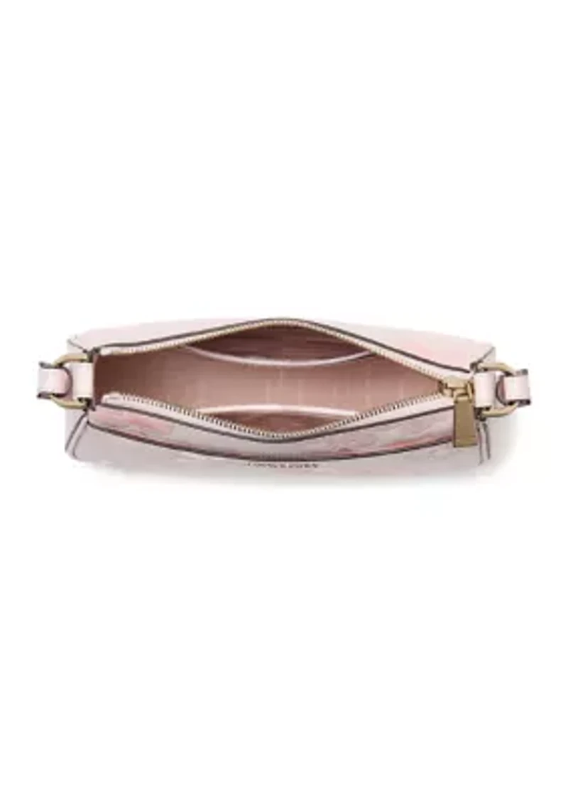 Bleecker Spring Pansies Crossbody 
