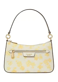 Hudson Spring Pansies Convertible Crossbody 
