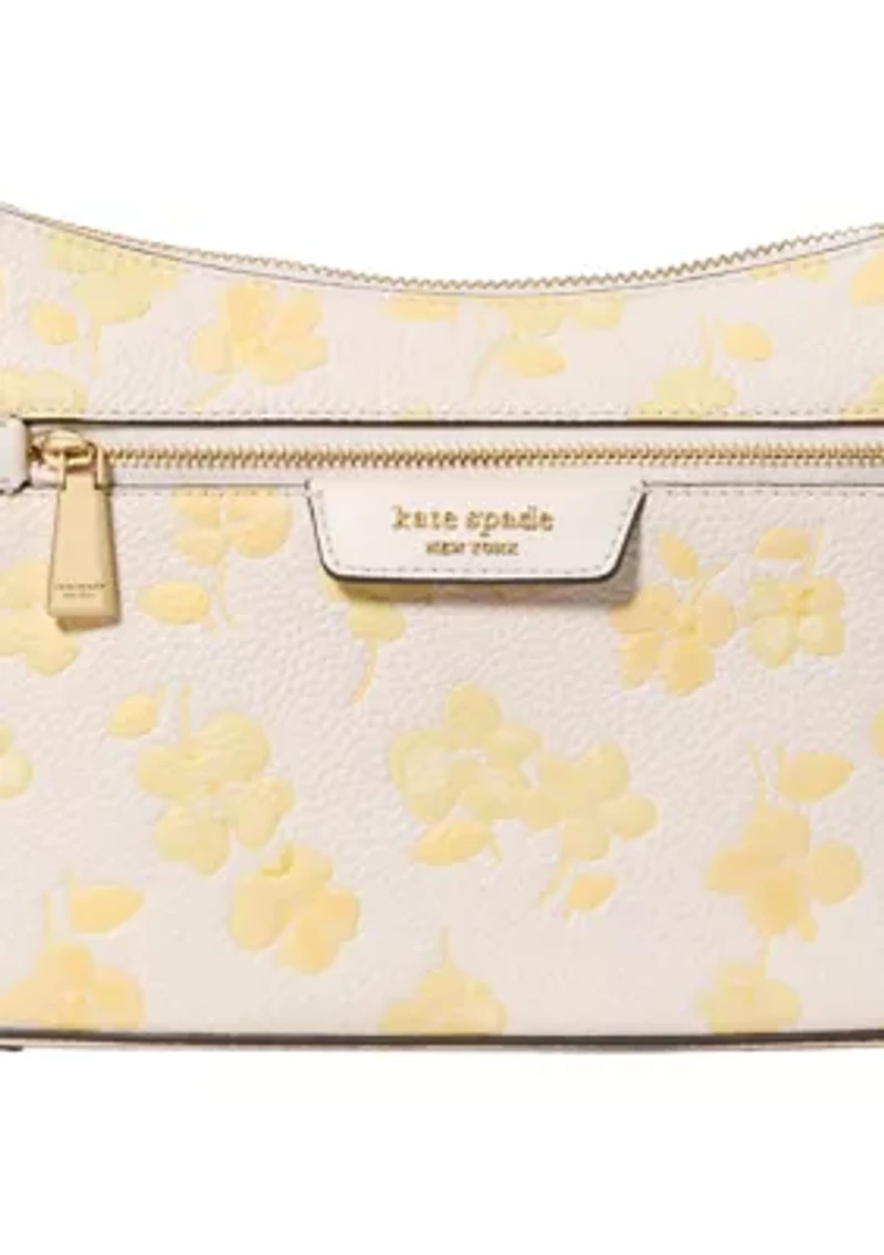 Hudson Spring Pansies Convertible Crossbody 