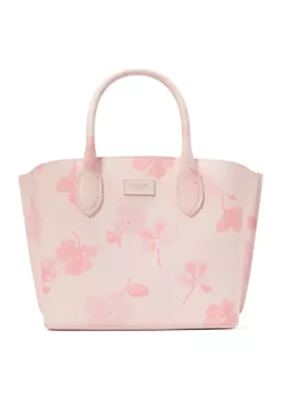 Suite Spring Pansies Crossbody Tote Bag 