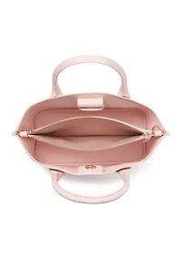Suite Spring Pansies Crossbody Tote Bag 