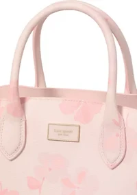 Suite Spring Pansies Crossbody Tote Bag 