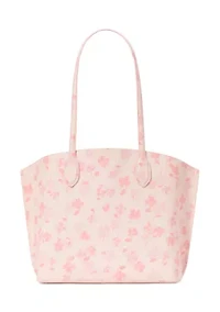 Suite Spring Pansies Large Tote Bag