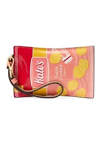 Snack Time Patent Card Case Wristlet