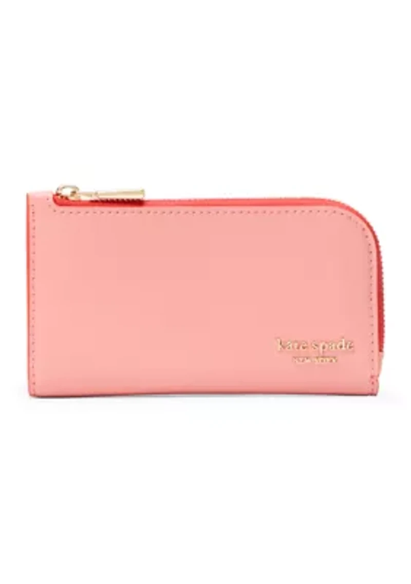 Devin Pop Trim Small Bifold Wallet