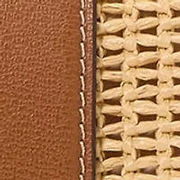 Nouveau Straw Saddle Bag