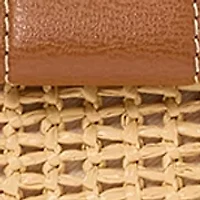 Nouveau Straw Saddle Bag 