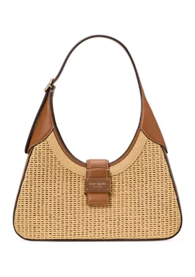 Nouveau Straw Saddle Bag 