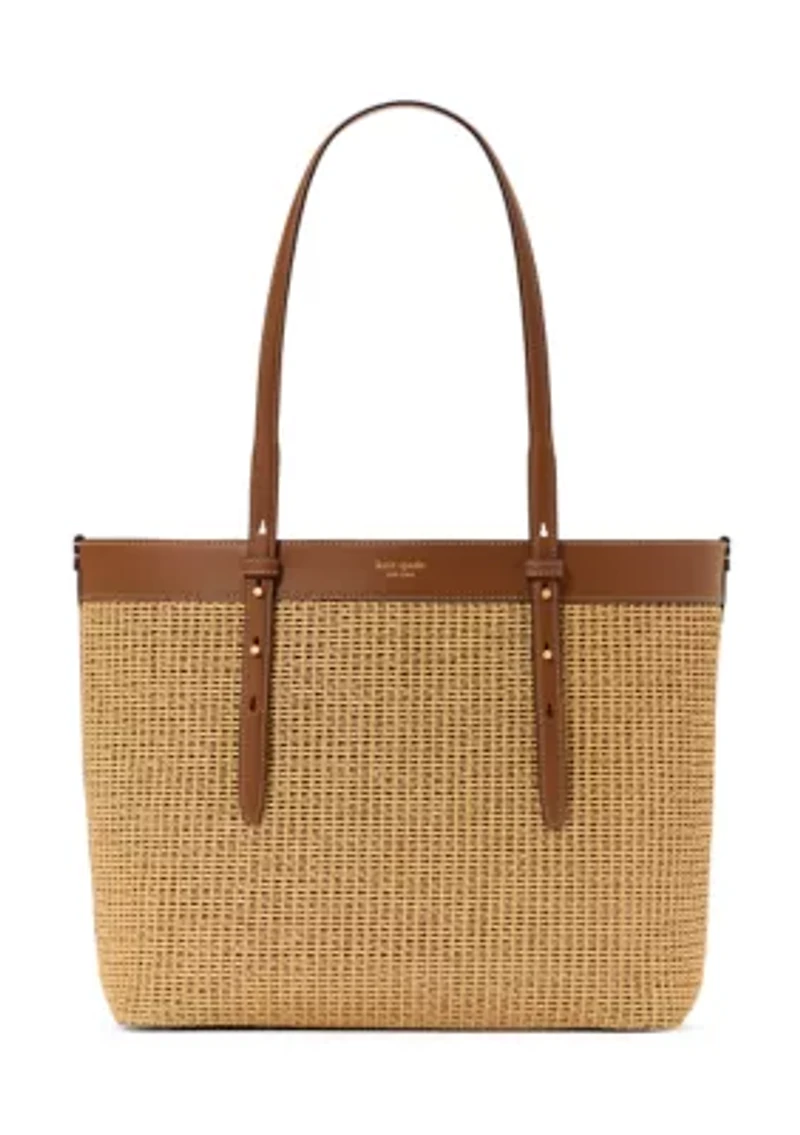 Do It All Straw Tote Bag