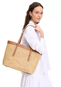 Do It All Straw Tote Bag 
