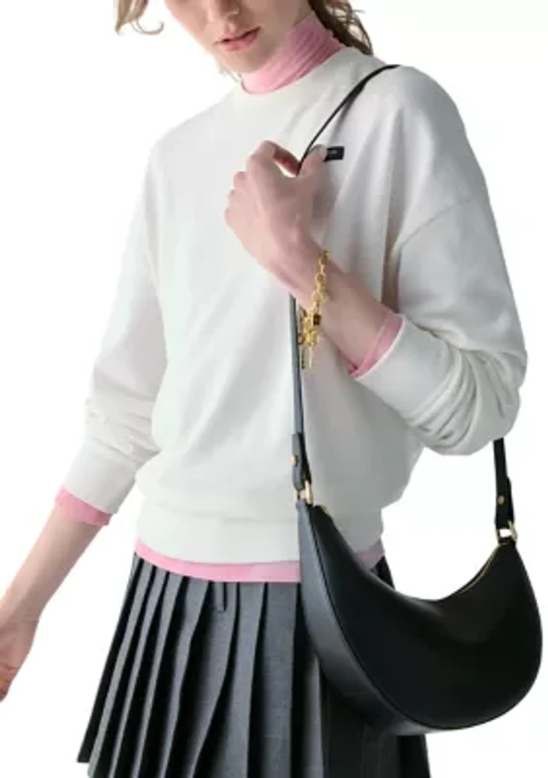 Pebble Leather Crossbody