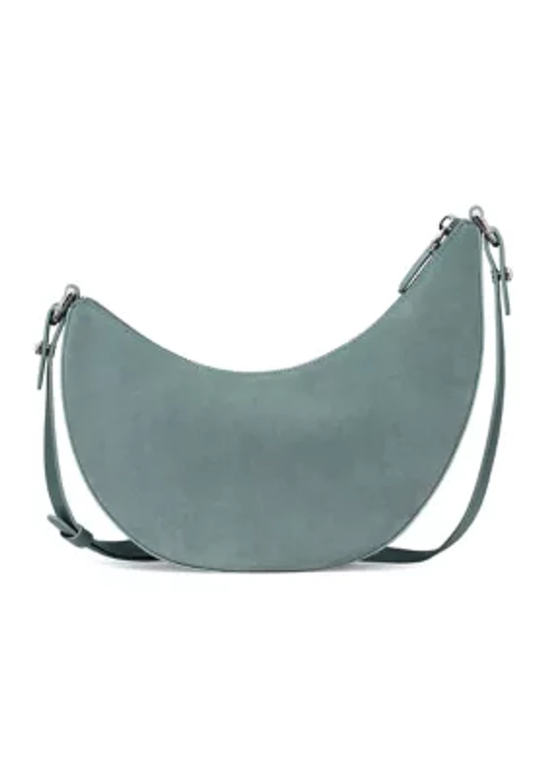 Duo Suede Crossbody Bag