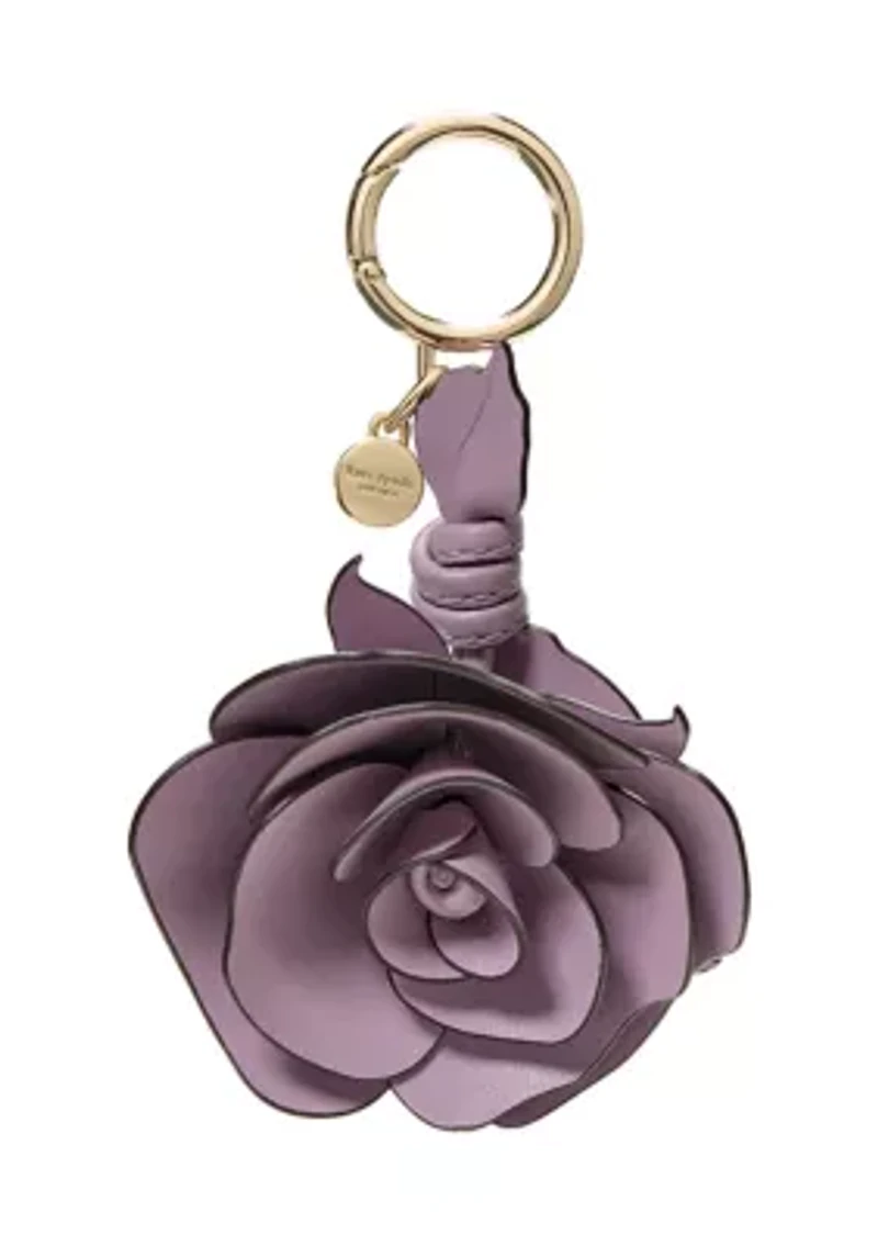 Single Rose Bag Charm