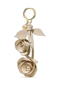 Stacked Rose Bag Charm