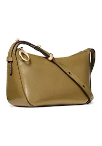 Halo Crossbody Glazed Leather Bag