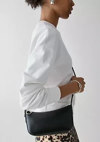 Halo Crossbody Smooth Leather Bag