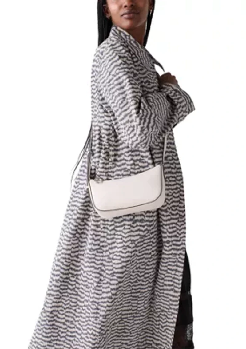 Halo Crossbody Smooth Leather Bag